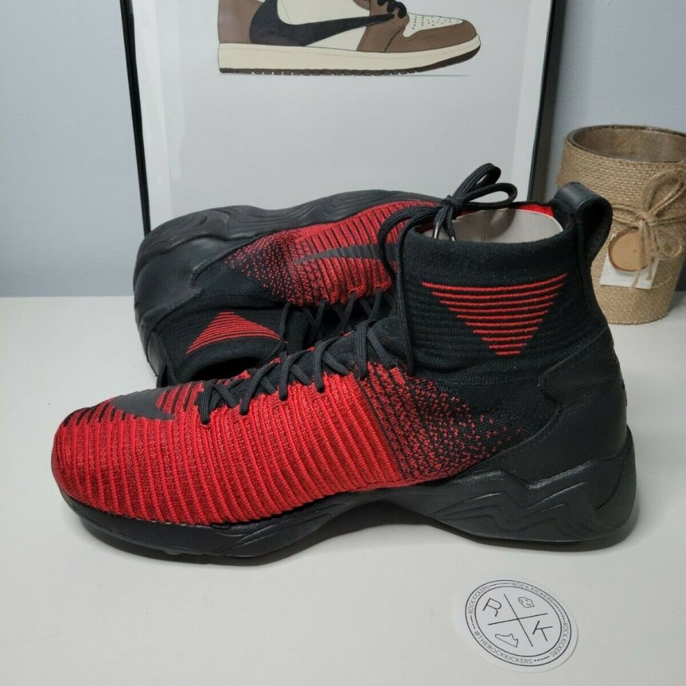 Nike Zoom Mercurial Flyknit Fc University Red - image 2